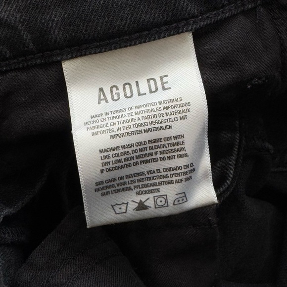 AGOLDE Nico High Rise Slim Jeans in Compilation Size 26 - Picture 4 of 11